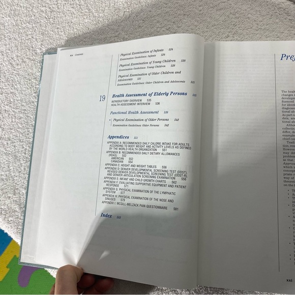 Vintage Health Assessment: A Nursing Approach Text Book - Picture 9 of 16